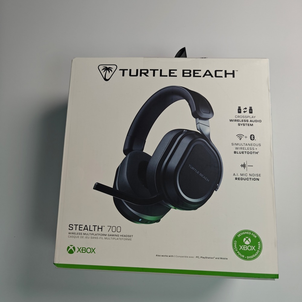 Turtle Beach Stealth 700 Gen 3 Wireless Gaming Headset Xbox PS5 PC Black